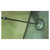 White Metal Bird Cage with Stand