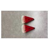 Watermelon Ceramic Salt and Pepper Shakers(SS)