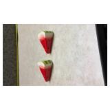 Watermelon Ceramic Salt and Pepper Shakers(SS)