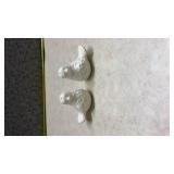 White Ceramic Birds Salt and Pepper Shakers(SS)