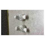 White Ceramic Birds Salt and Pepper Shakers(SS)