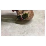 Brown Bear Salt and Pepper Shakers with Holly Design(SS)