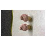 Pink Ice Cream Cone Salt and Pepper Shakers(SS)