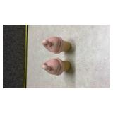 Pink Ice Cream Cone Salt and Pepper Shakers(SS)