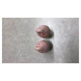 Pink Ice Cream Cone Salt and Pepper Shakers(SS)