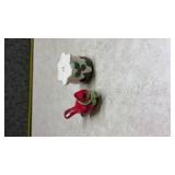 Cardinal and Snowflake Salt and Pepper Shakers(SS)