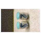 Seahorse Design Ceramic Salt and Pepper Shakers(SS)