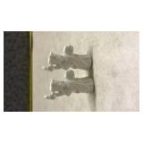 White Ceramic Statue of Liberty Salt and Pepper Shakers(SS)