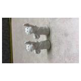 White Ceramic Statue of Liberty Salt and Pepper Shakers(SS)