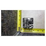 New York City Typography Salt and Pepper Shakers(SS)