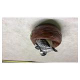 Ceramic Salt and Pepper Shakers with Birds and Nest Holder(SS)