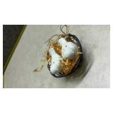 Mini Ceramic White Birds Salt and Pepper Shakers(SS)