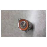 Glass Jar with Mixed Button Collection