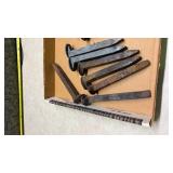 Collection of Railroad Track Spikes