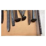Collection of Railroad Track Spikes
