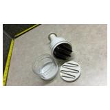 White KitchenAid Food Processor Pusher Assembly