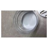 White KitchenAid Food Processor Pusher Assembly