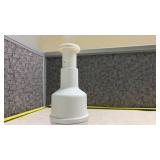 White KitchenAid Food Processor Pusher Assembly