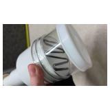 White KitchenAid Food Processor Pusher Assembly