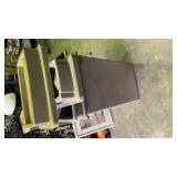 2 Plastic Grey Trash Cans