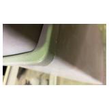 2 Plastic Grey Trash Cans