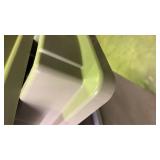 2 Plastic Grey Trash Cans