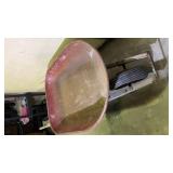 Metal Red Wheelbarrow