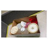 Mixed lot of Plastic Containers with Storage Lids