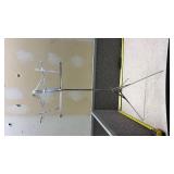 Folding Chrome Music Stand.