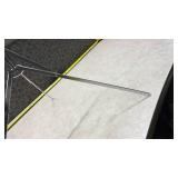 Folding Chrome Music Stand.