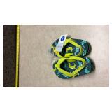 Cat & Jack Dinosaur Print Kids Sandals Size L (9/10)