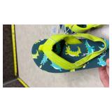 Cat & Jack Dinosaur Print Kids Sandals Size L (9/10)