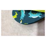 Cat & Jack Dinosaur Print Kids Sandals Size L (9/10)