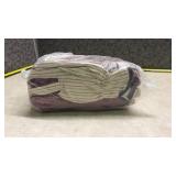 Lot of Red and White Work Gloves
