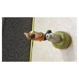 Vintage CMI Boston 1972 Sankyo Musical Box. Chadwick-Miller Figurine,Made in Japan.(Has some cracks)
