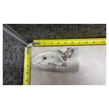 Pearlescent Porcelain Cross with Doves Votive Holder