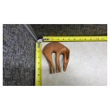 Hand-Carved Wooden Dear