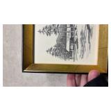 Winter Landscape Drawing