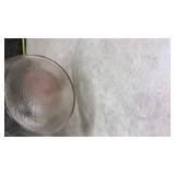 Sun Tea Glass Container with Red Decorative Design