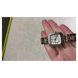 Silver Beverly Hills Polo Club Ladies Watch with Square Face