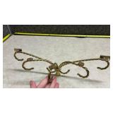 Brass Twisted Wire Candle Holder