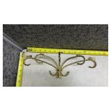 Brass Twisted Wire Candle Holder