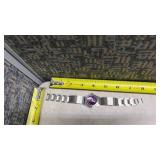 Storm Stainless Steel Watch with Purple Dial