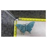 Glitter Butterfly Ornament Set