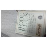 Faribo Wool Plus Afghan Throw Blanket