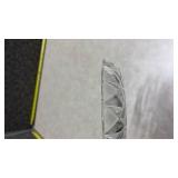 Crystal Cut Glass Divided Serving Dish