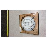 2 Royal Copenhagen Blue Plate with Brown Frame