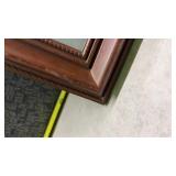 Winter Birds Oil Painting in Wood Frame