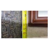 Winter Birds Oil Painting in Wood Frame