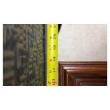 Winter Birds Oil Painting in Wood Frame